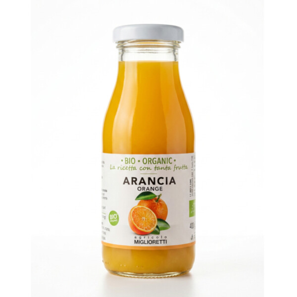 Succo di arancia bionda. Biologico